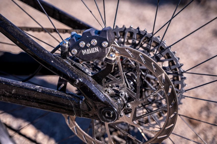 mondraker level xr - test emtb - pinza freno