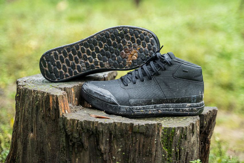 fox union canvas mid - test scarpe mtb flat - cover