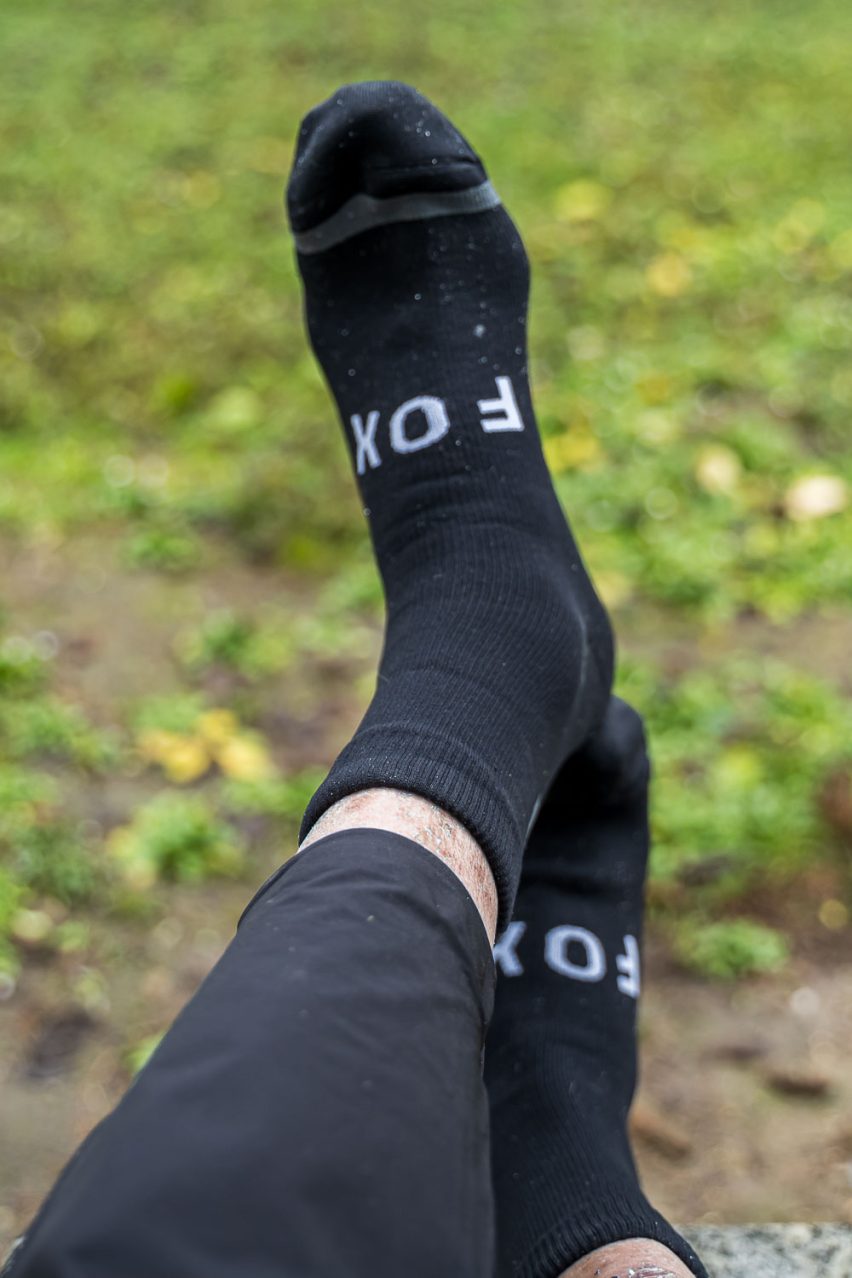 fox ranger water - test calze mtb impermeabili - 01
