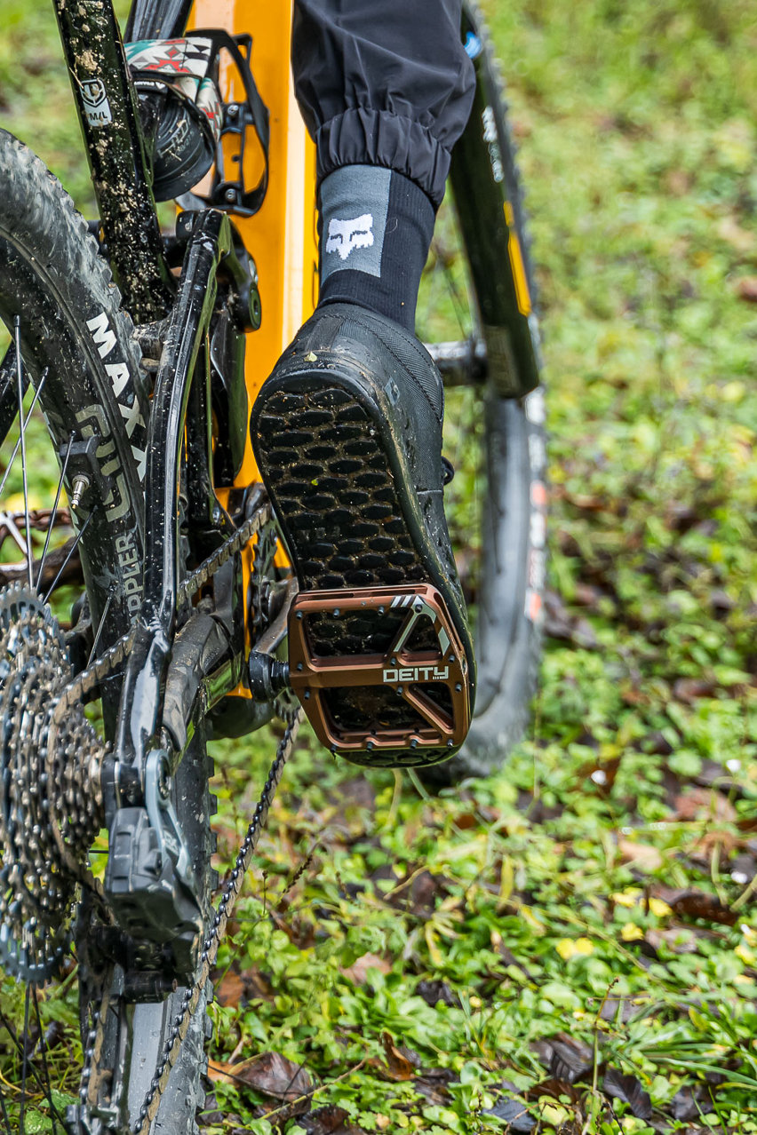 fox union canvas mid - test scarpe mtb flat - 07