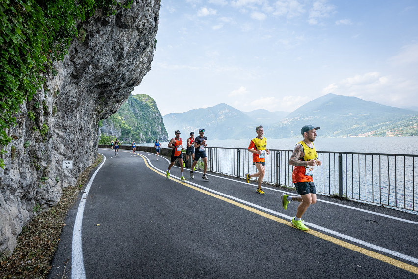 lago d'iseo 21k half marathon foto Marco Gulberti