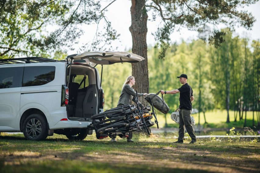 thule velospace 3 - portabici gancio traino - 02