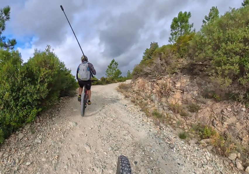 varazze in e-bike con insta360 x4 air - 02