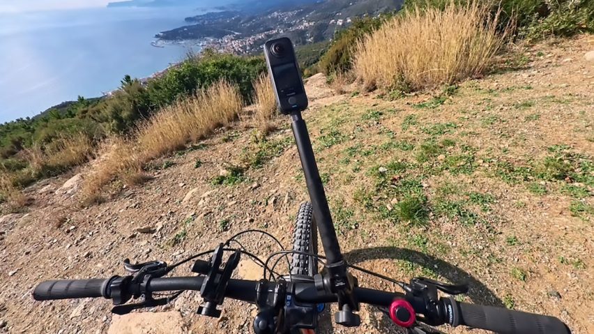 varazze in e-bike con insta360 x4 air - 12