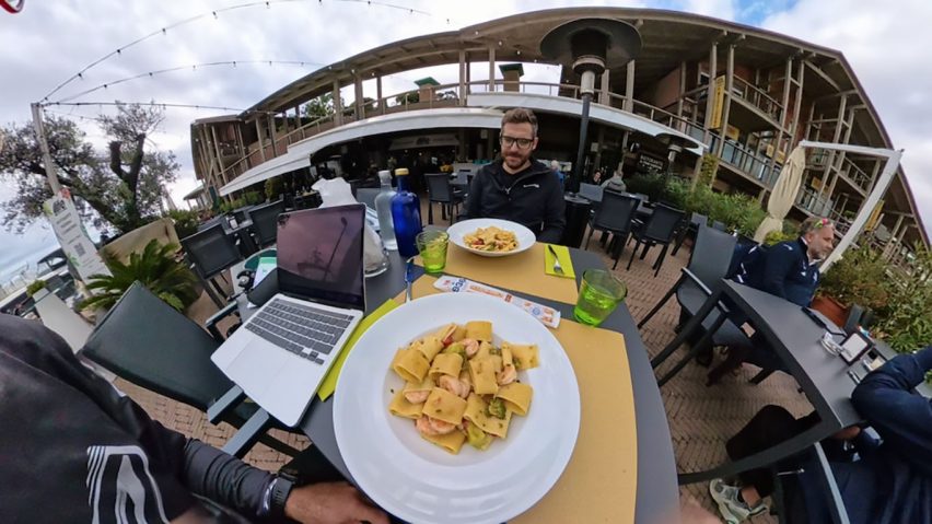 varazze in e-bike con insta360 x4 air - 11