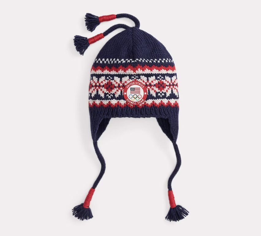Team USA Closing Ceremony Earflap Hat