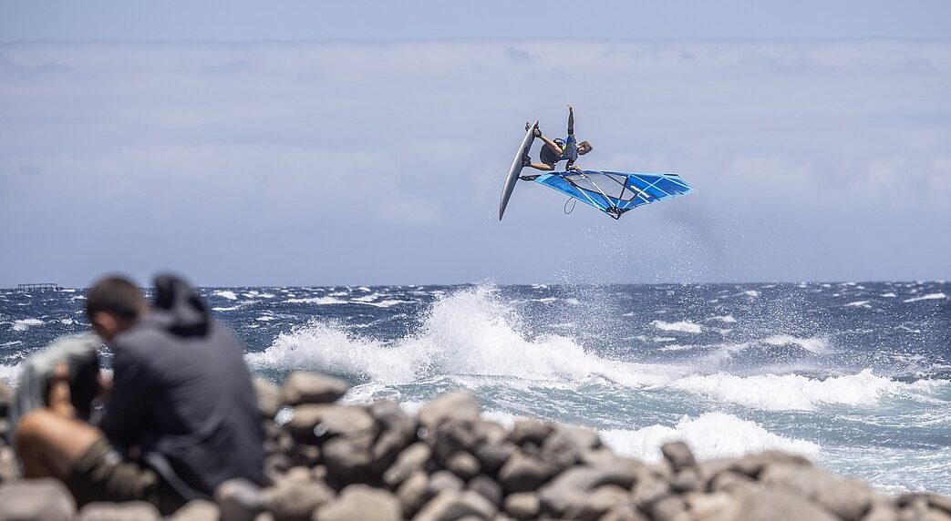 Adam Warchol ripping in Pozo Izquierdo