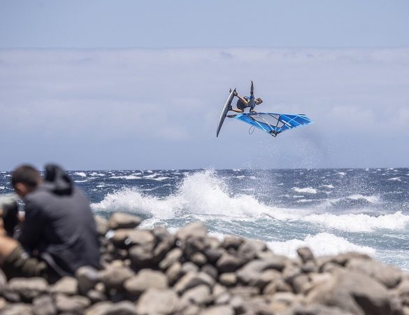 Adam Warchol ripping in Pozo Izquierdo