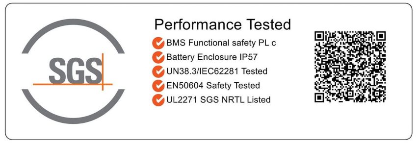 canyon nuova batteria 800 Wh per eMTB - certificazione SGS