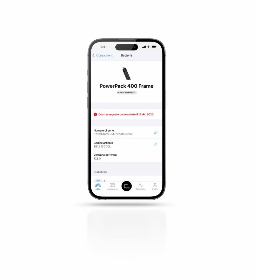 protezione antifurto eBike Bosch - 01