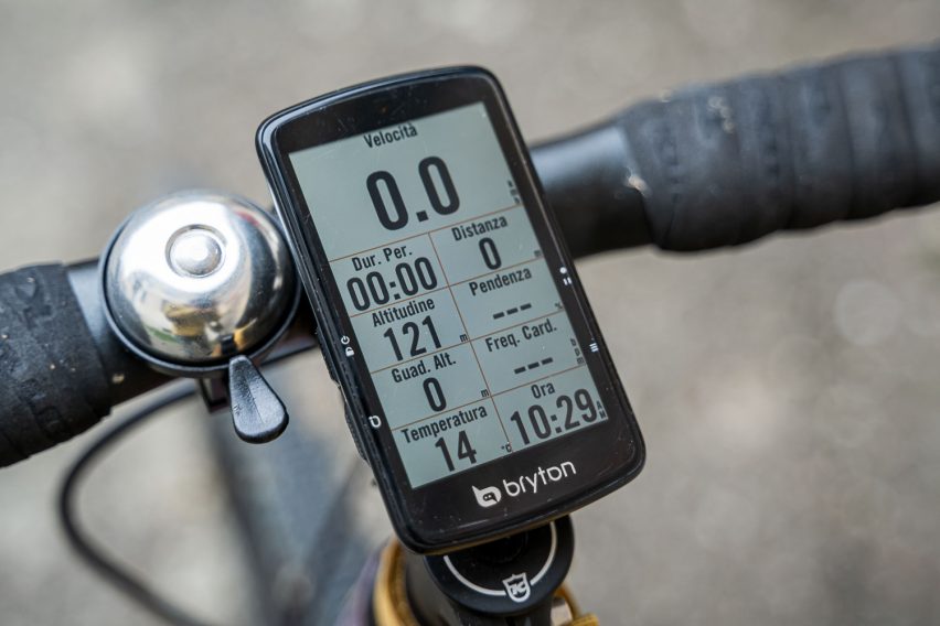 bryton rider s810 test ciclocomputer gps - metriche
