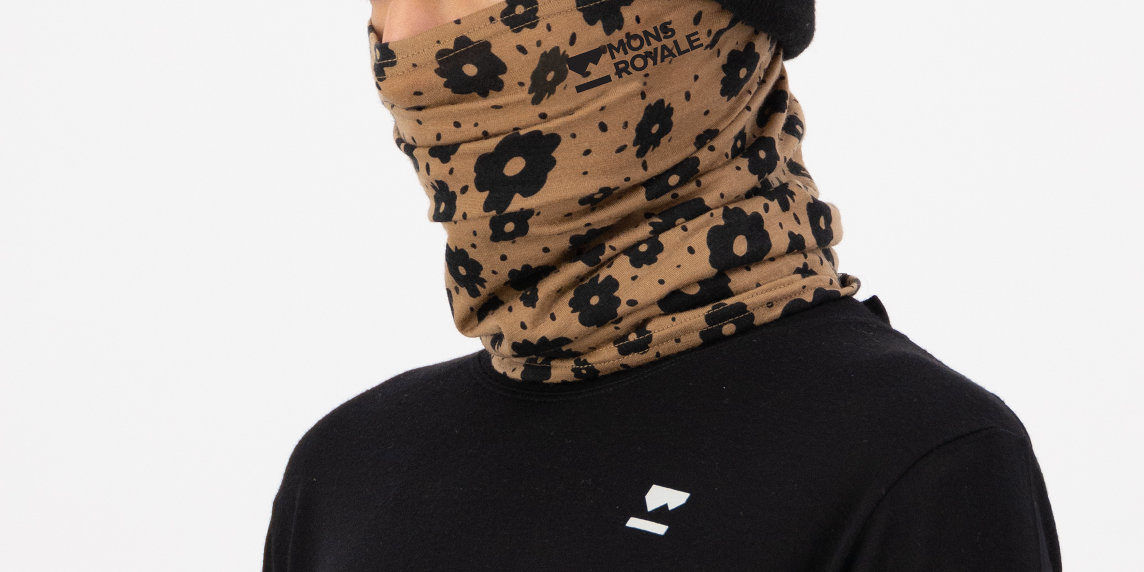 Mons Royale Daily Dose Merino Neckwarmer: protezione essenziale per l’inverno in montagna