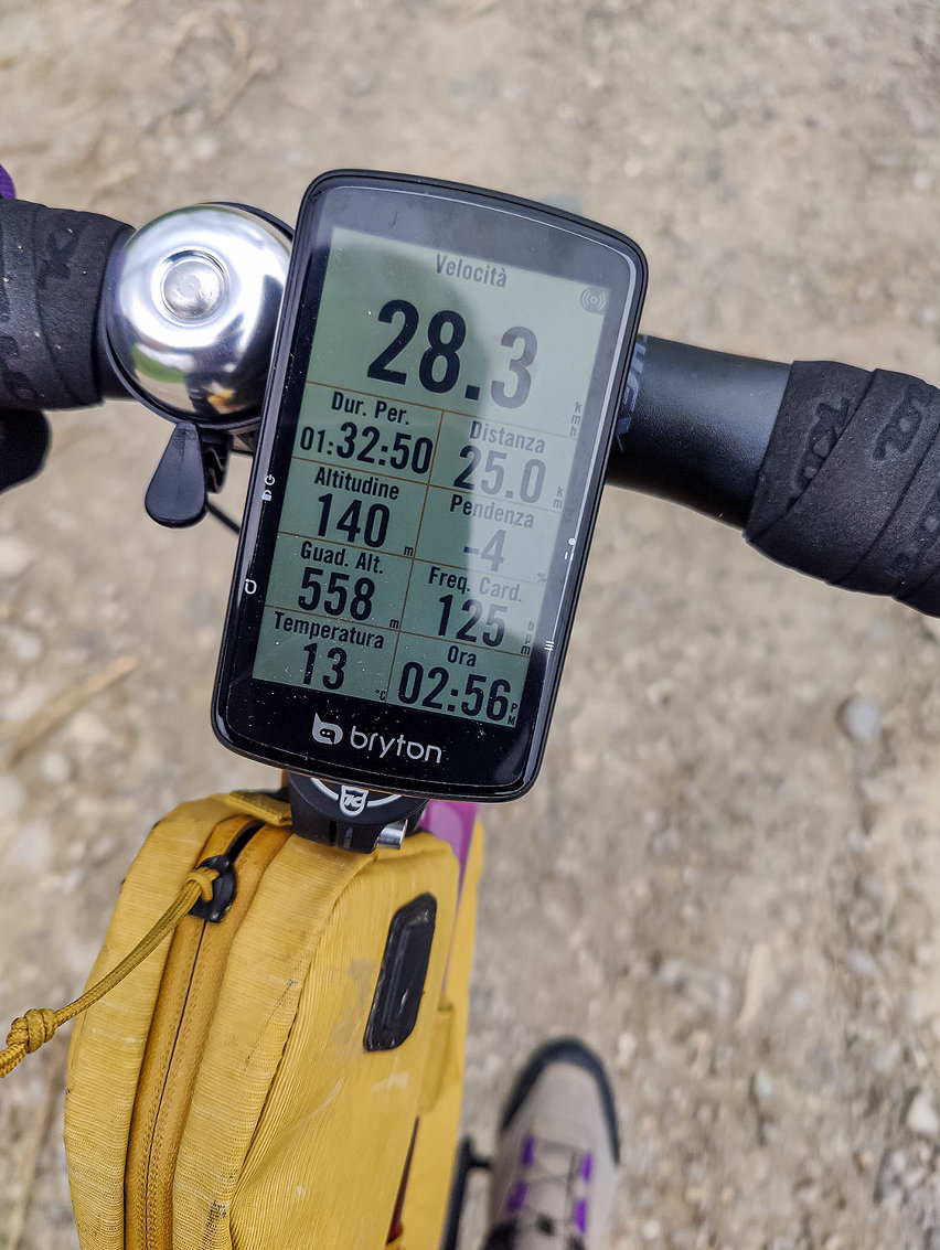 kona libre g2 gravel - bryton rider S810