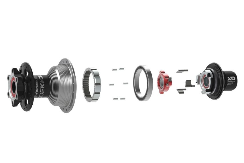 e*13 sidekick mozzo anti pedal kickback in test - spaccato