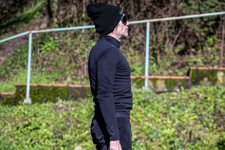 sportful fiandre shift - test giacca invernale bici - fianco