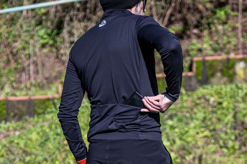 sportful fiandre shift - test giacca invernale bici - tasche posteriori