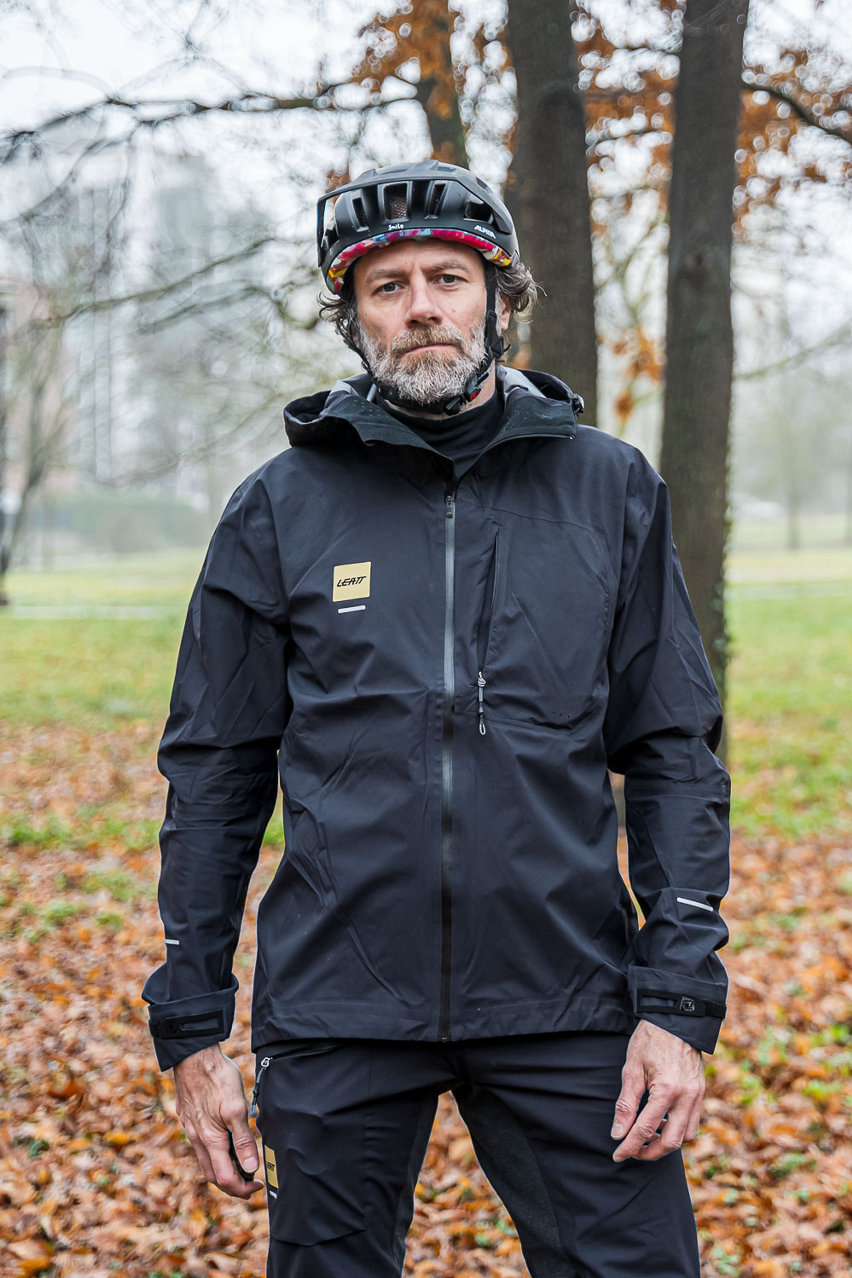 Leatt HydraDri 6.0 - giacca mtb impermeabile - fronte