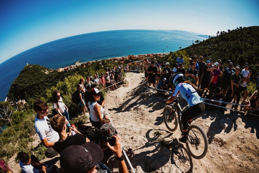 Trail di Finale Ligure per i Mondiali MTB Enduro 2026 - DH Uomini vista mare