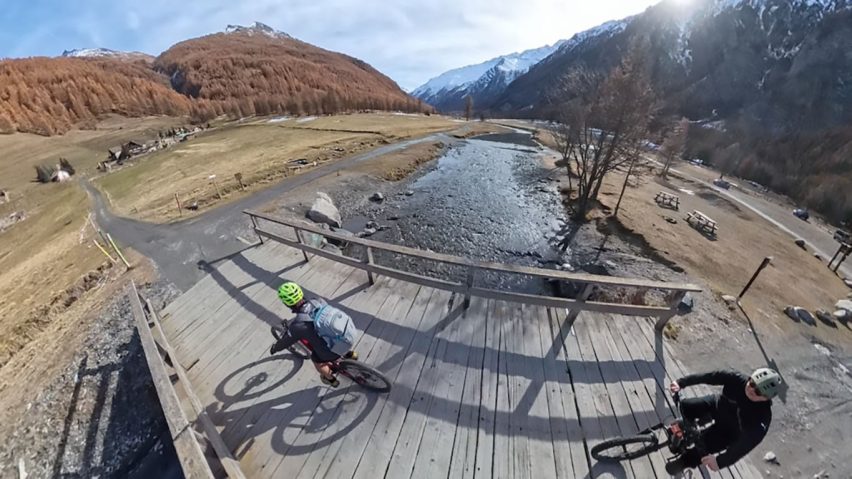 Valle Argentera e‑bike - fiume