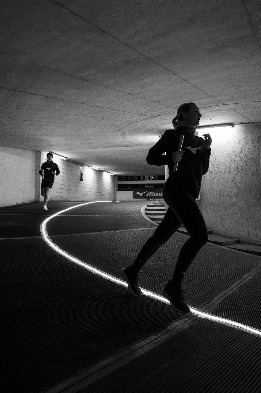 MIzuno pop up store breath thermo