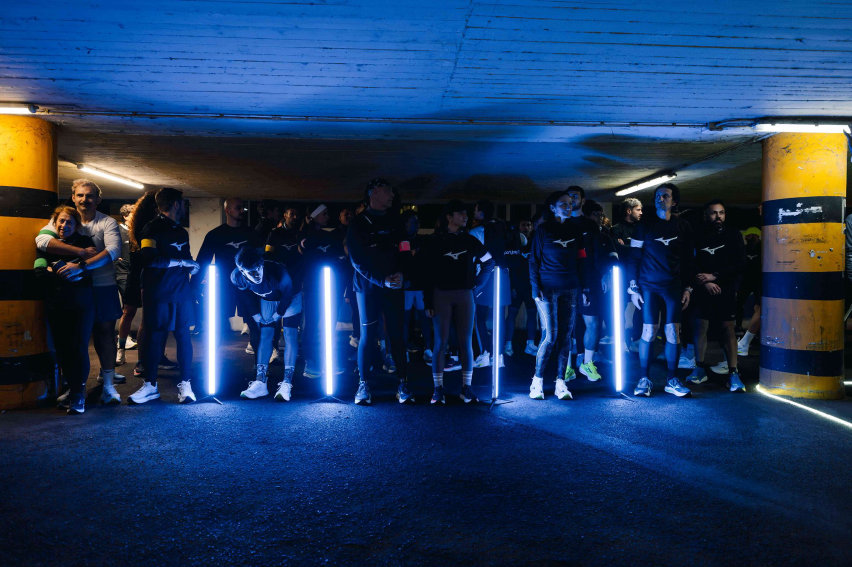 MIzuno pop up store breath thermo