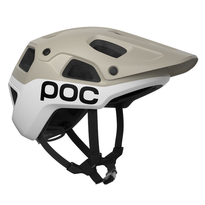 poc cularis pure - casco mtb - Mineral Grey/Hydrogen White Matt