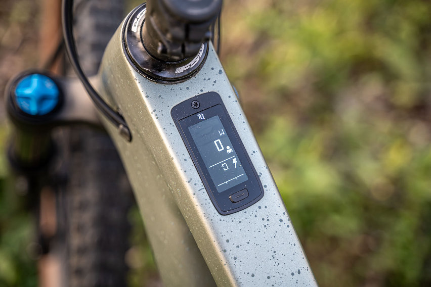 Trek Fuel+ EX 9.7 eMTB con TQ-HPR-60 review - display tq