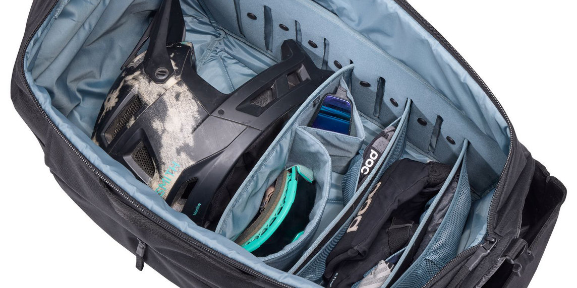 Thule RoundTrip MTB Duffel 70L: più spazio e organizzazione per i rider Gravity