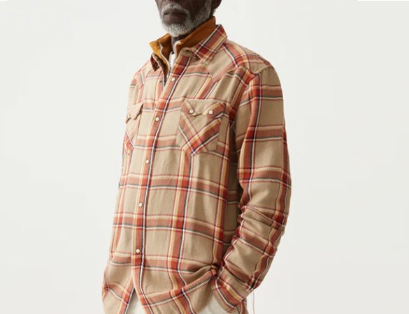 Fortela Josh: the plaid western shirt that combines American style and Italian craftsmanship.