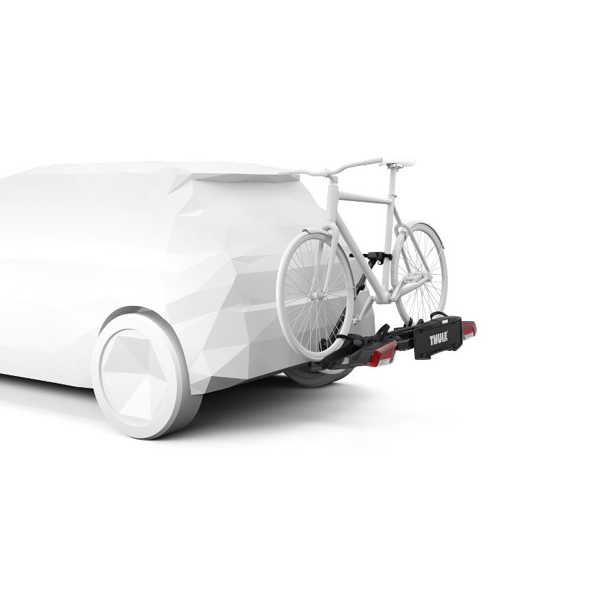 thule velolite - portabici gancio traino - 2 bici render