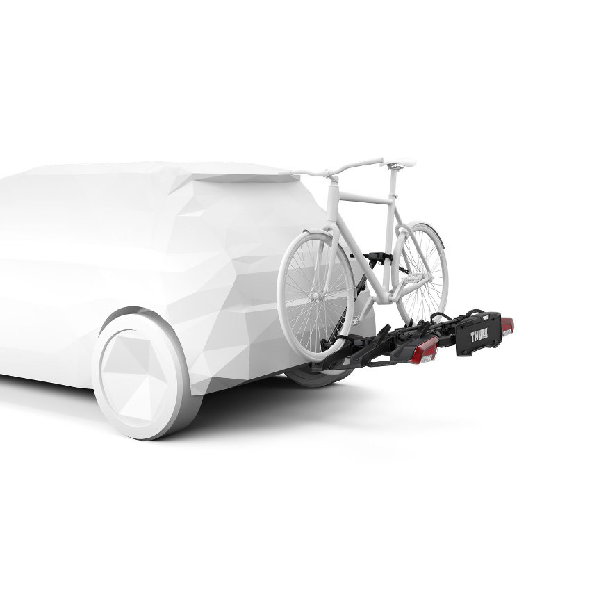 thule velolite - portabici gancio traino - 3 bici render