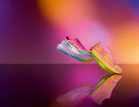 PUMA Showtime Collection, colori estremi e ambizioni da protagonista nel giorno della gara