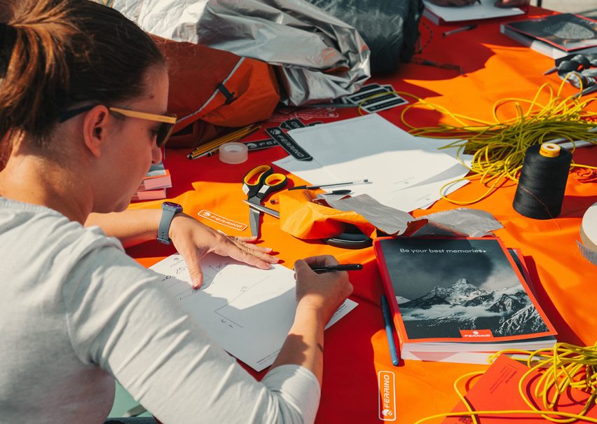 Ferrino Glitch Camp Milano Design Week 2026