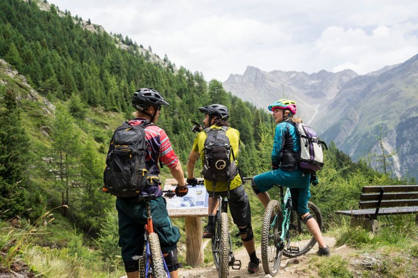 mtb tirolo - solden panorama