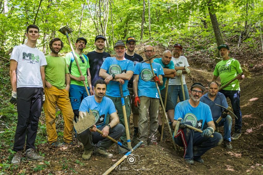 bernadia trail area - trail building workshop