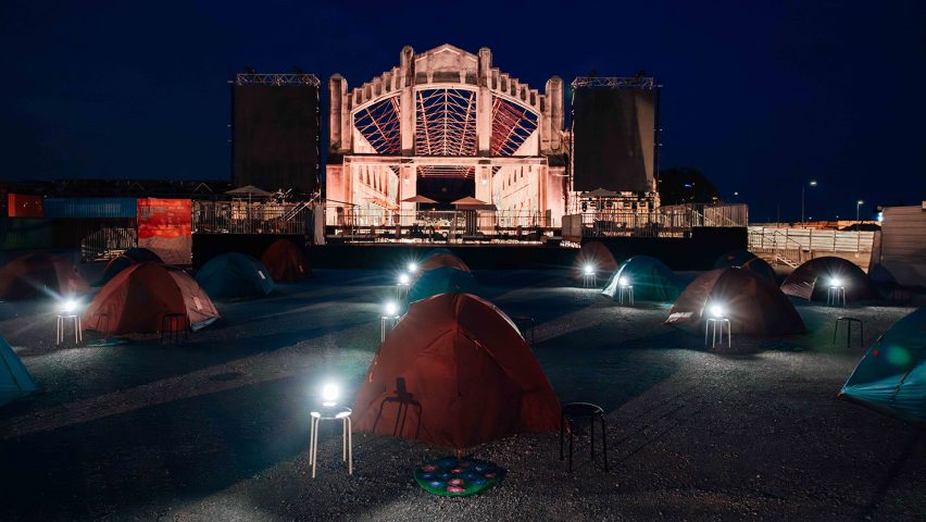 Ferrino Glitch Camp Milano Design Week 2026