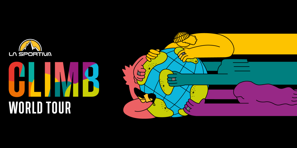La Sportiva Climb World Tour 2026: il viaggio globale della community climbing, inizia OGGI a TORINO