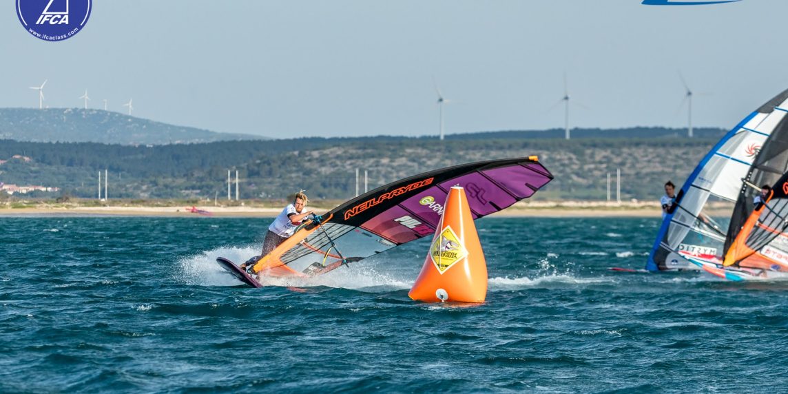 Maciek Rutkowski IFCA Fin Slalom World Champion