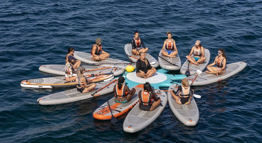 Bikini Tribe Girls Camp sup yoga