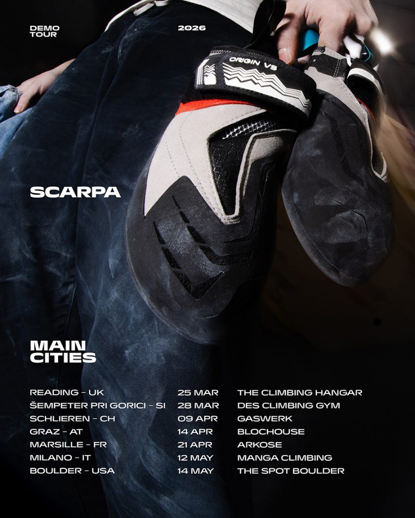 scarpa climbing demo tour 2026