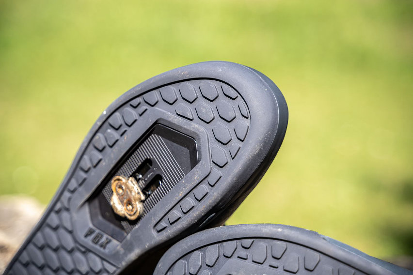 Fox Union Clipless - scarpe MTB con BOA L6 e suola Ultratac - suola dettaglio