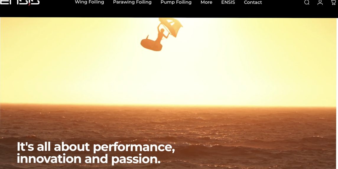 Ensis, nuovo web site