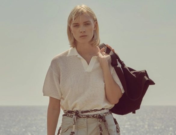 Parachute Canvas Bermuda shorts by Jeanne Baret
