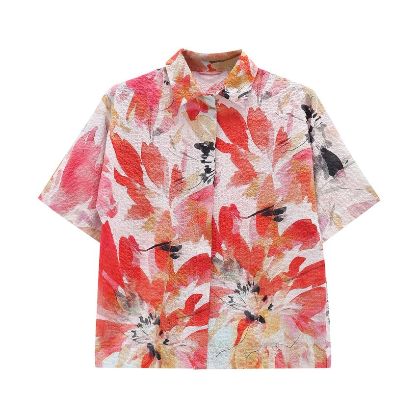 Jeanne Baret - Camicia flora