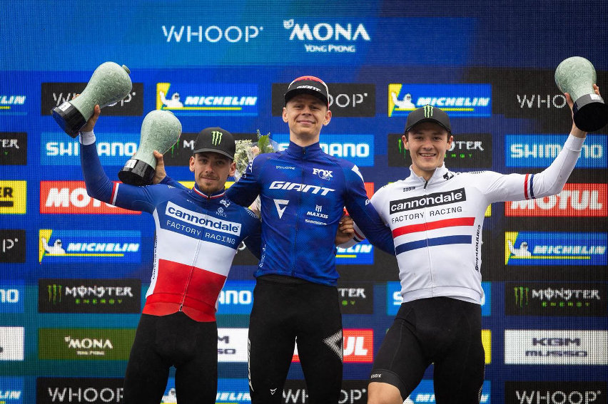 Mountain Bike World Series Mona Yongpyong - podio XCO Elite Men