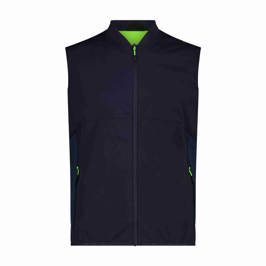 Nella foto il gilet Unlimitech in light softshell e 3D mesh è pensato per le mezze stagioni.