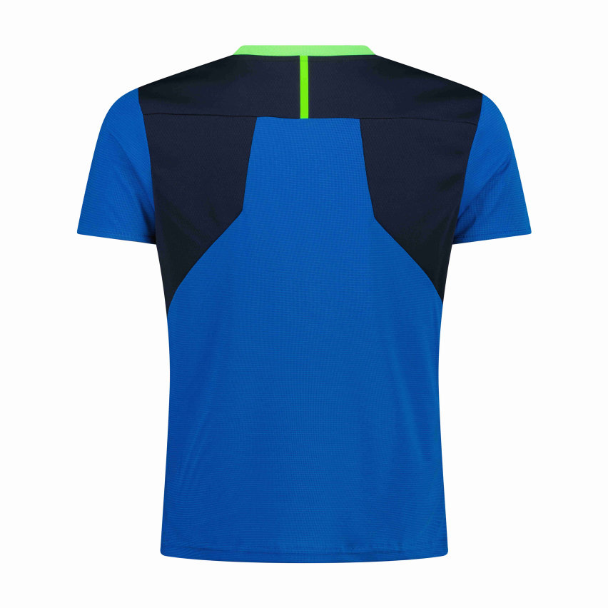 La T-shirt tecnica in jersey di poliestere lavora sulla tecnologia Dry Function