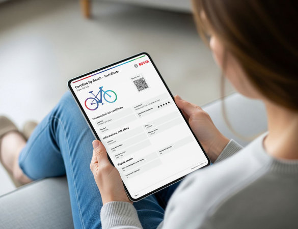 Bosch lancia “Certified by Bosch”: arriva la certificazione digitale per le e-bike usate