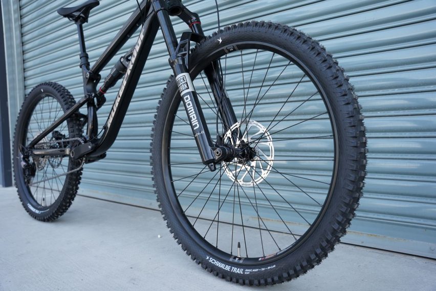 Nukeproof Tracker FS - mtb enduro entry level - forcella