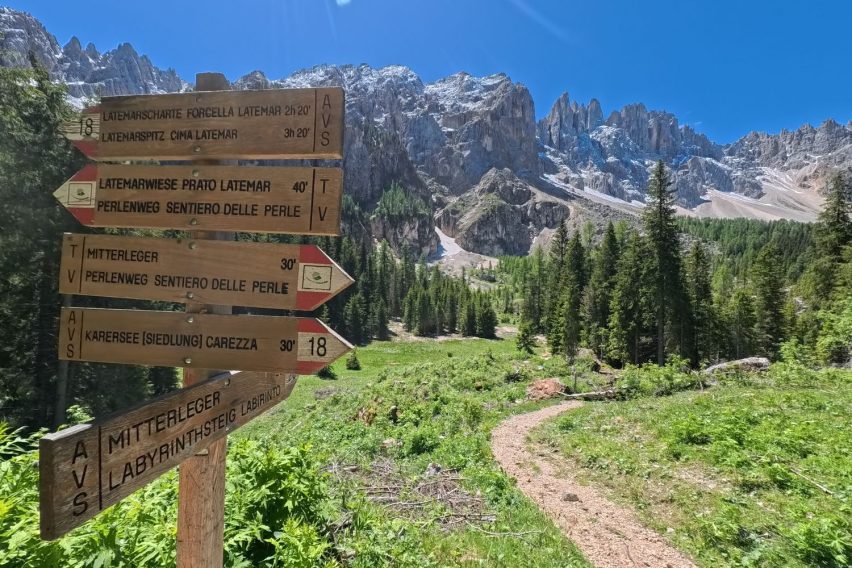 trekking Val d’Ega - Labirinto del Latemar - 02